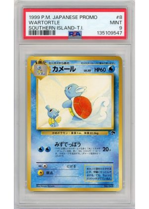 Wartortle – Southern Island – 008 – PSA 9