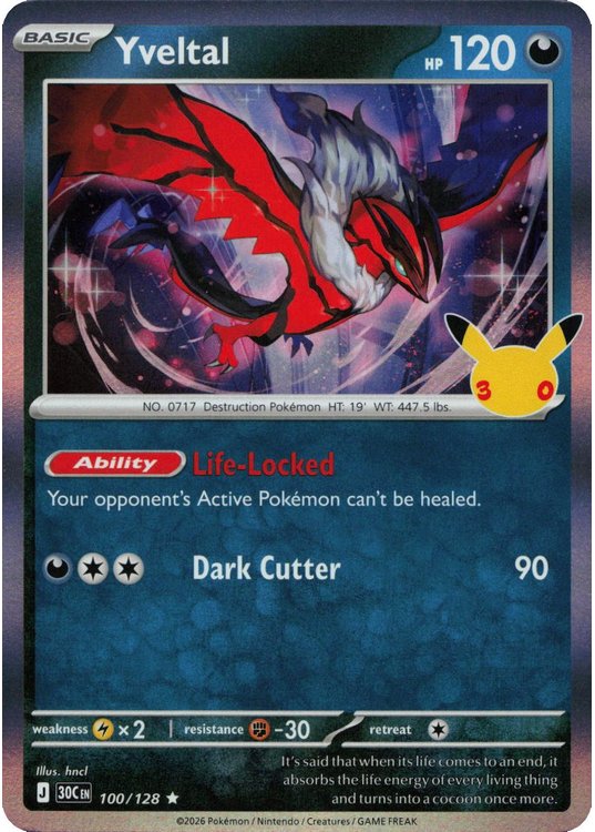 Yveltal - 100/128 (Holo)