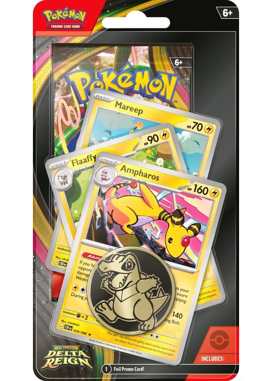 Ampharos blister pack (1 stk.) - ME06 Delta Reign
