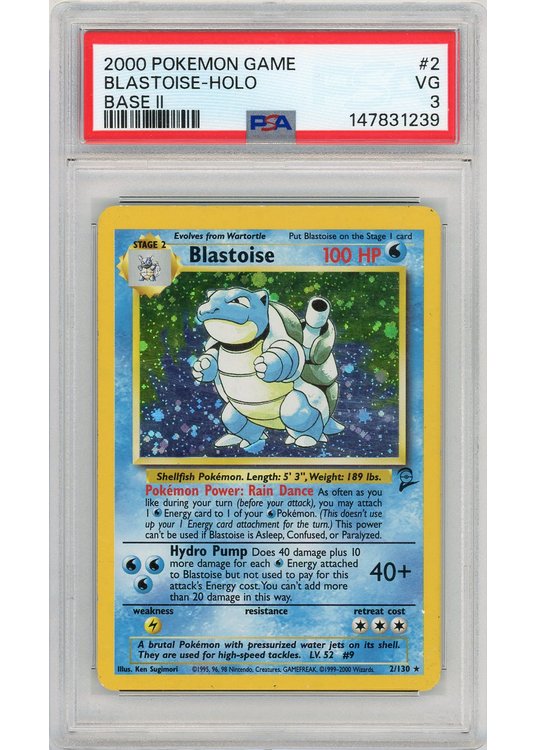 Blastoise 2/130 PSA 3