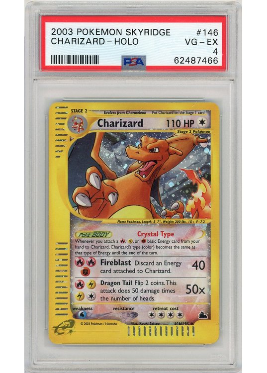 Charizard 146/144 PSA 4