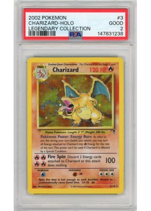 Charizard – 3/110 – PSA 2