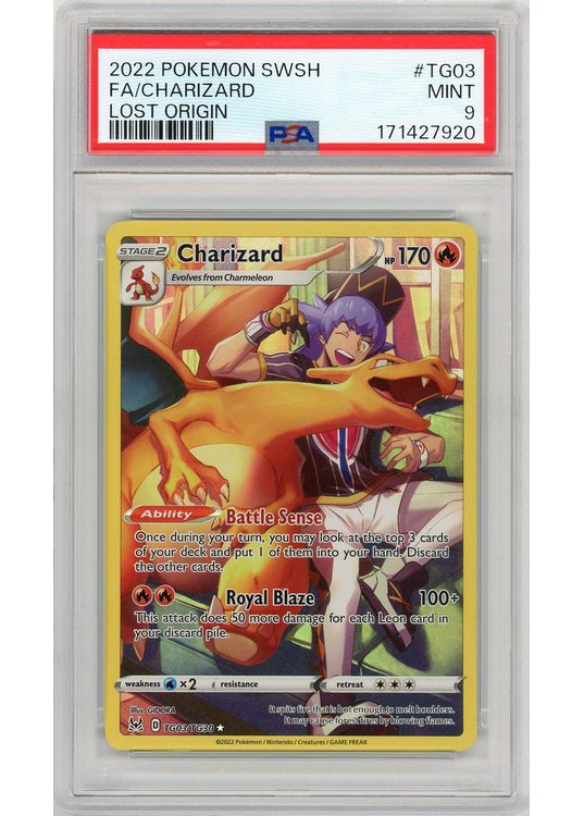 Charizard TG03/TG30 PSA 9