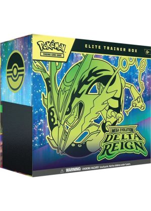[FORUDBESTILLING] Elite Trainer Box – Mega Rayquaza – ME06 Delta Reign