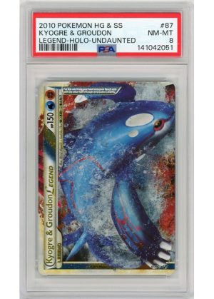 Kyogre & Groudon Legend – 87/90 – PSA 8