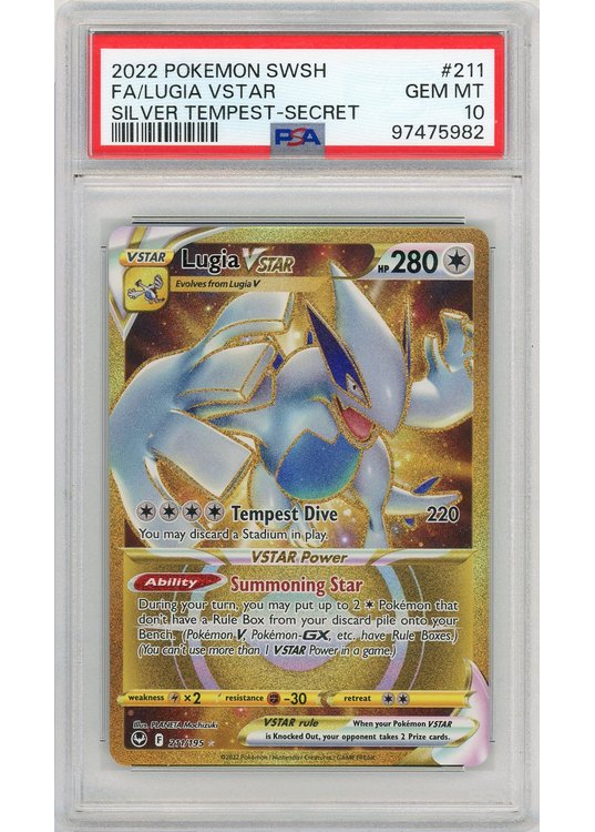 Lugia VSTAR 211/195 PSA 10