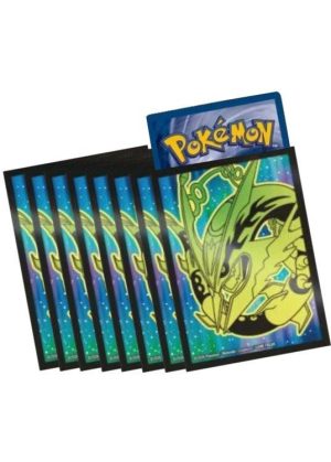 [FORUDBESTILLING] Mega Rayquaza Deck Protector Sleeves 65 stk. (66x91mm)