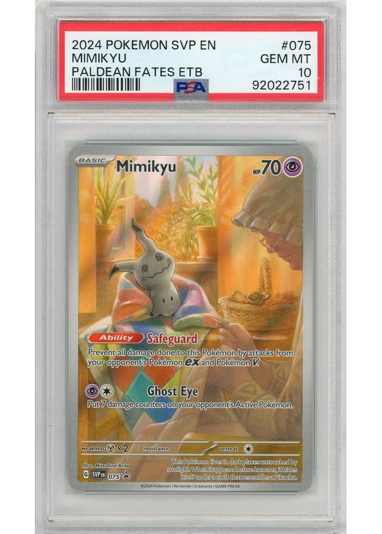 Mimikyu SVP075 PSA 10
