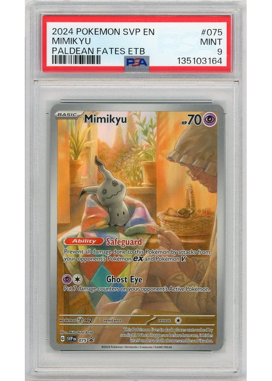 Mimikyu SVP075 PSA 9