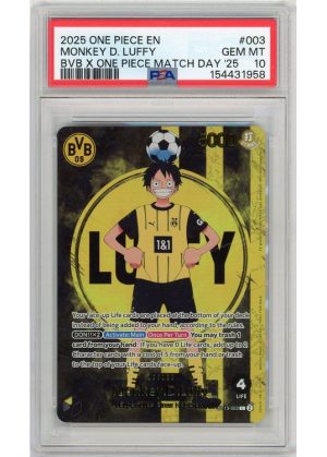 Monkey D. Luffy BVB X One Piece (One Piece) – ST13-003 – PSA 10