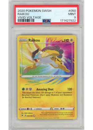 Raikou – 050/185 – PSA 9