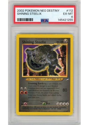Shining Steelix – 112/105 – PSA 6