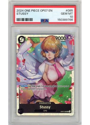 Stussy (One Piece) – OP07-085 – PSA 10