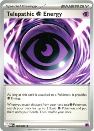 Telepathic Psychic Energy – 088/088 – Non Holo