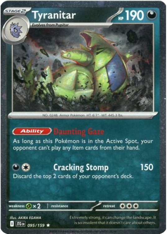 Tyranitar - 095/159 - Cosmos Holo