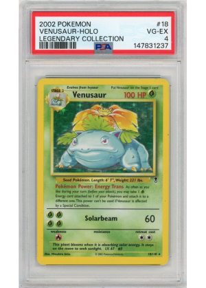 Venusaur – 18/110 – PSA 4